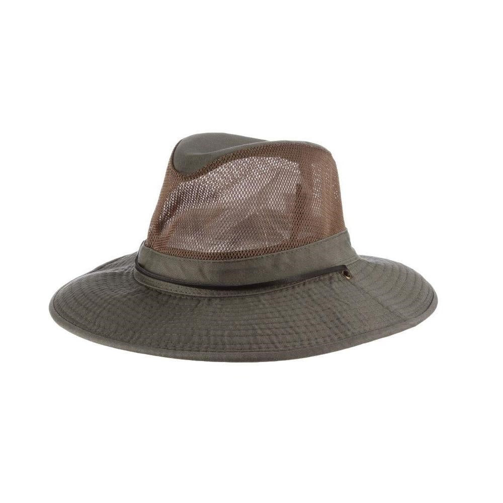 Dorfman Pacific Magellan Outdoors Men's Supplex Mesh Safari Hat at Hamilton Place in Chattanooga, TN Dorfman Pacific Magellan Outdoors Men's Supplex Mesh Safari Hat at Hamilton Place in Chattanooga, TN