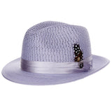 Stacy Adams Straw Fedora- Dublin