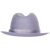 Stacy Adams Straw Fedora- Dublin