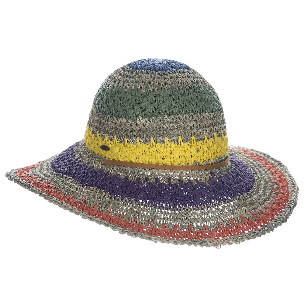 Scala Straw Round Crown- Eldoris – Dorfman Milano Hats