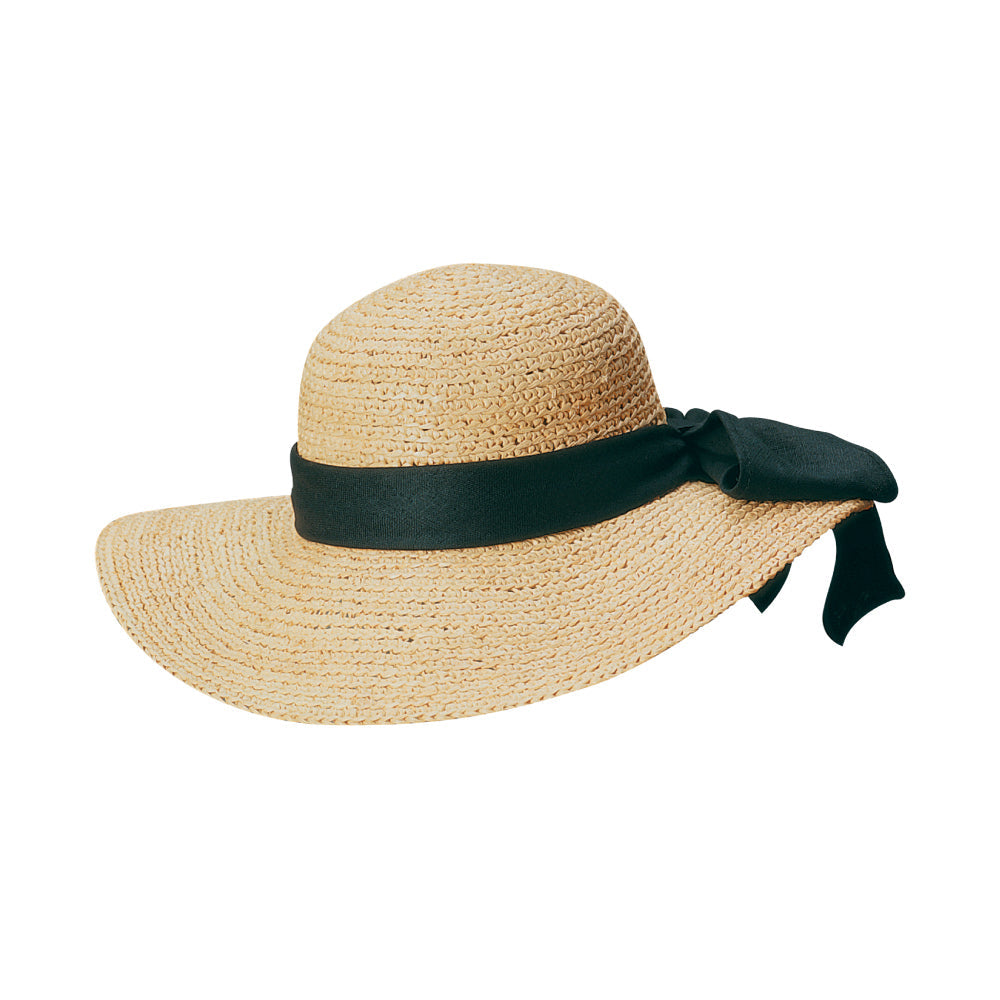 Scala Straw Big Brim- Amelia – Dorfman Milano Hats