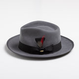 Scala Wool Felt Fedora- New Yorker