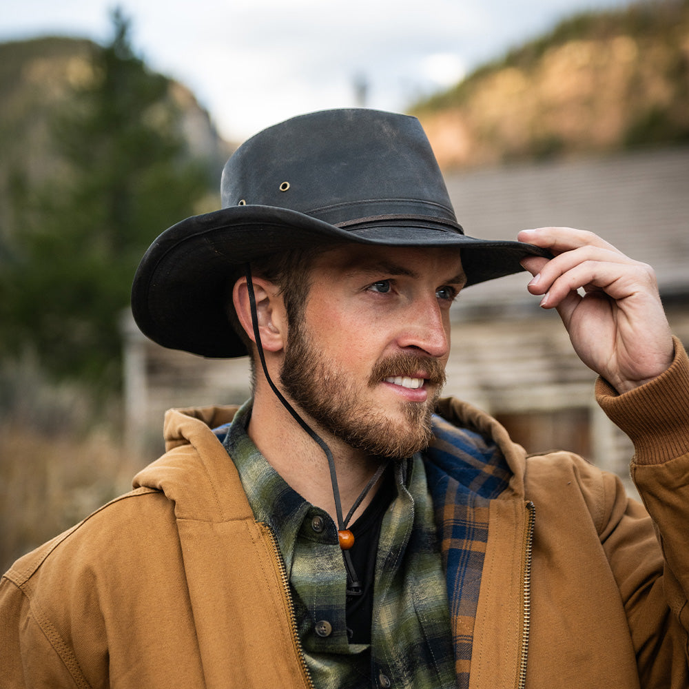 Stetson Hats For Men Dorfman Outback Hat Twill Aussie Style (UPF