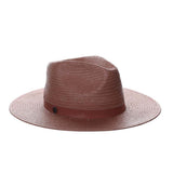 Biltmore Straw Fedora- She