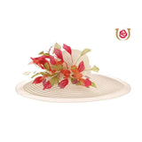 Kentucky Derby Straw Round Crown- Sazerac