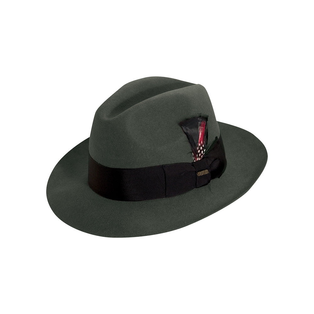 Scala Wool Felt Fedora- Scarsdale